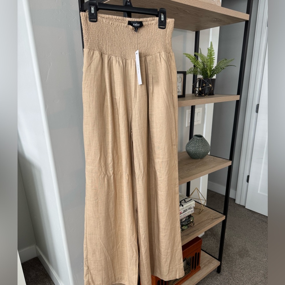 Linen blend VICI pants